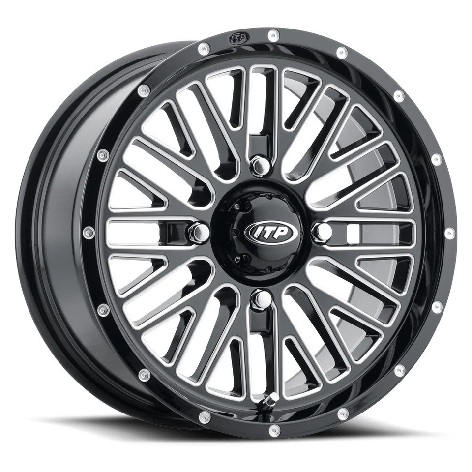 ITP Momentum 15" Wheels Milled 15" Polaris RZR 1000 XP (4) Foto 2 de 3