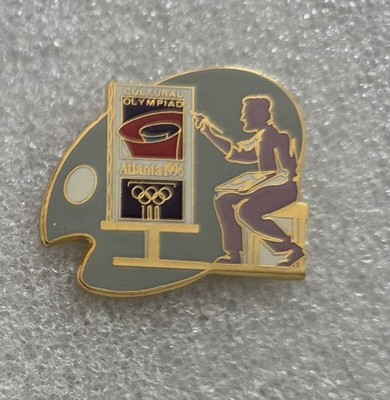 ATLANTA 1996 OLYMPIC CULTURAL OLYMPAID PAINTER PIN | eBay