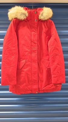 Tommy Hilfiger TH ESS Sorona Padded Parka Red Women's S NWT