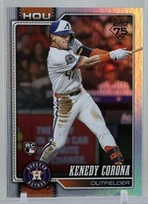 Kenedy Corona 2026 Topps S1 #145 Rookie Card (RC) Rainbow Foil Houston Astros