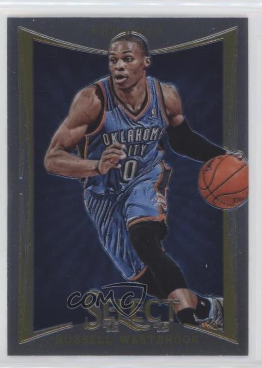 2012-13 Panini Select Russell Westbrook #89 00lu