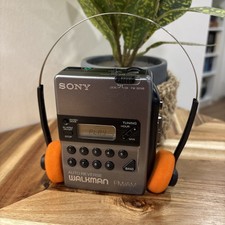    Sony Walkman WM-FX40 Cassette Player AM/FM W/ New Drive Belts - Tested   