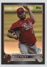 2022 Topps Series 1 1st Edition Black 19/25 Wade Miley #203 1h0p