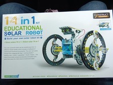 14 In 1 Educational Solar Robot Toys Level 1 Construct & Create