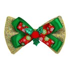 Witzige Weihnachtskrawatte für Weihnachtsfeier - Querbinder Weihnachtsfliege