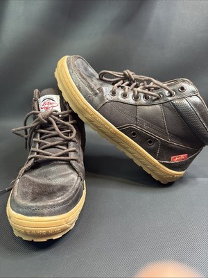 Gorilla Brown High Top Work Shoes Size 8 Mens Brown