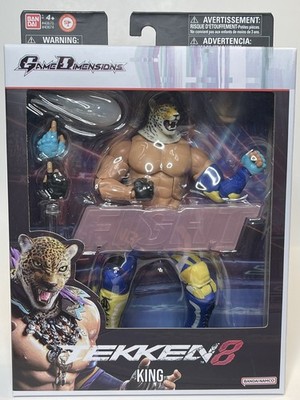 Tekken 8 King 6'' Action Figure Bandai Game Dimensions 2024 Sealed