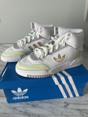 Adidas Drop Step XL W GZ1582 - Womens Shoes - Size 5 - White Almost Lime - New