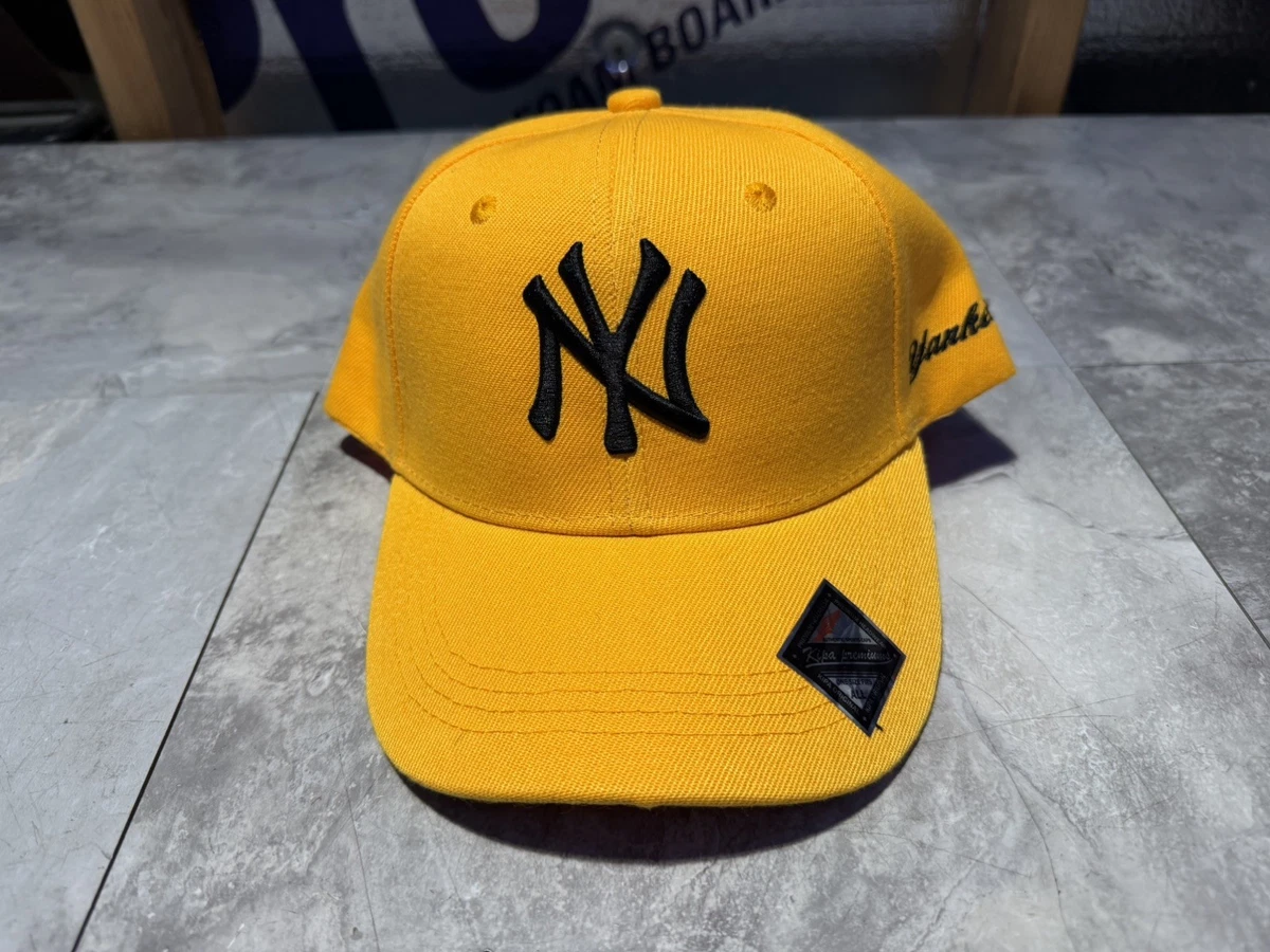 New York Yankees Cap Fr Kids New York Yankees League Essential A-Frame Orange/Black Trucker Casquette Yankees