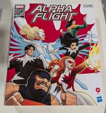 Marvel Legends Series 6 Collectible Action Figure 6 Pack Alpha Flight EX Hasbro