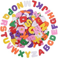 200 Pieces EVA Self Adhesive Foam Letter Alphabet Stickers for DIY Crafts, Ro...