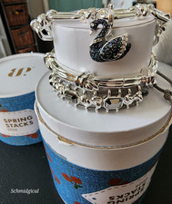 Bomb Party Spring Stacks 2026 The Black Swan St42216 Silver Plated Nib Bomb Party Spring Stacks 2026 The Black Swan St42216 Silver Plated Nib
