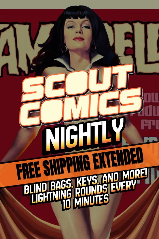 Scout Comics Nightly - Featuring Blind Bags, Sets & More!  - Live w/Noely