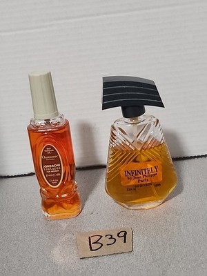 Vintage Perfumes Collectibles Lot Of 2 ~ Obsession For Women & Infinitely