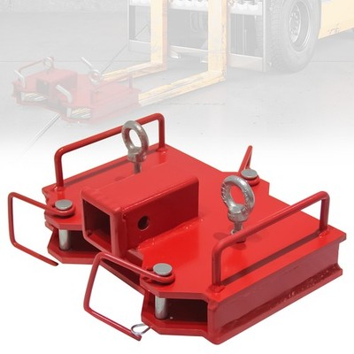 2 Zoll Gabelstapler Anhängerkupplung für Doppel-Palettengabeln Trailer Receiver