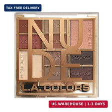 L.A. COLORS Color Block 10 Color Eyeshadow Pa...
