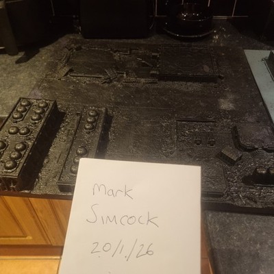 Forgeworld Adeptus Titanicus Legions Realm Battle Board 30k 40k Epic Warhammer