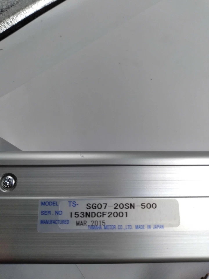 Yamaha TS-SG07-20SN-500 Transervo eje de robot único, carrera de 500 mm  Foto 3 de 4