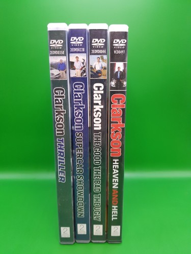 Top Gear Clarkson DVD Bundle Job Lot x4 - Picture 2 of 4