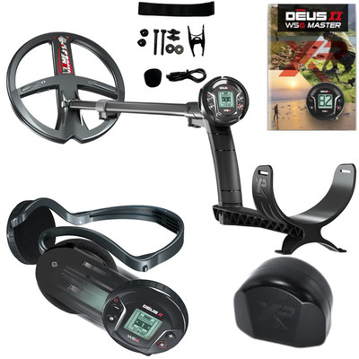 XP Deus II 11'' WS6 Master Metal Detector - Weatherproof and Multi Frequency