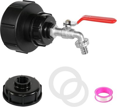 IBC Adapter PP S100x8 Grobgewinde Robust Außenbereich Lange Lebensdauer