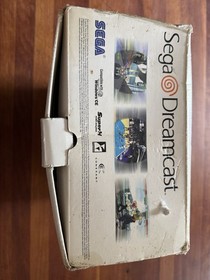 Sega Dreamcast Console Box Original Gray BOX ONLY With Insert And Manuals