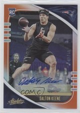 2020 Absolute Rookie Signatures Orange Spectrum 40/50 Dalton Keene #122 Auto v1x
