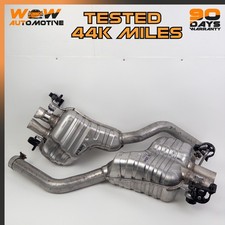 12-17 BENTLEY CONTINENTAL GT REAR LEFT RIGHT EXHAUST MUFFLER ASSEMBLY SET OEM