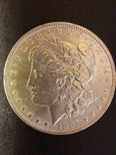 1887-O Morgan Silver Dollar Original AU Coin that looks  GREAT.1b