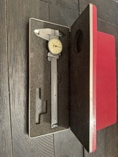 Starrett No. 120-6" dial caliper stainless steel - Made in the U.S.A.