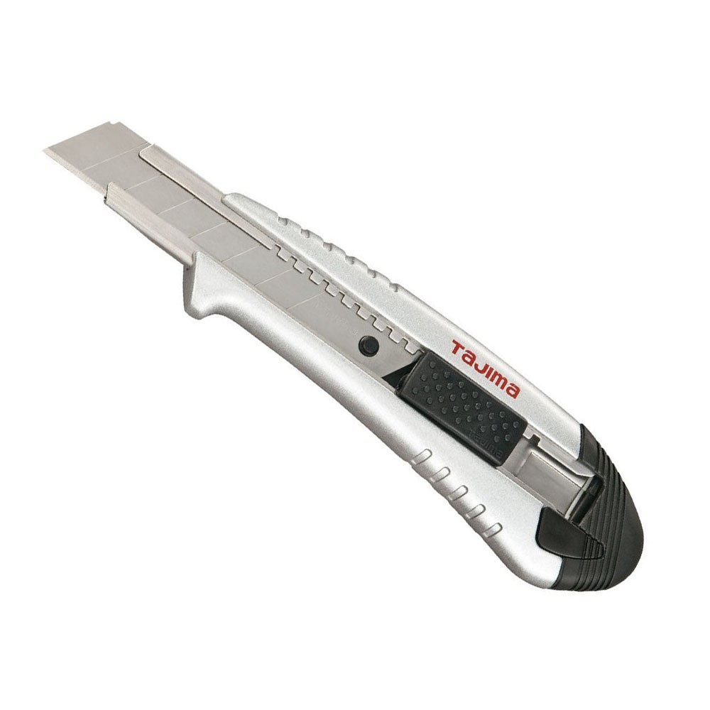 1" Snap Blade Box Cutter With Auto Lock & 3 Blades Ac-700s