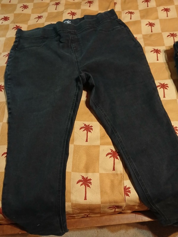 Ladies Jeans, Elastic Waist