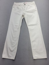 Cabi Women Jeans 4 White Boyfriend Medium Wash 100 Cotton Mid