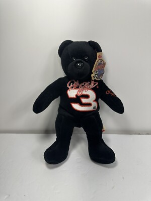 DALE EARNHARDT TEAM SPEED BEARS #120842 BLACK BEAR BEANIE BABIES NASCAR 