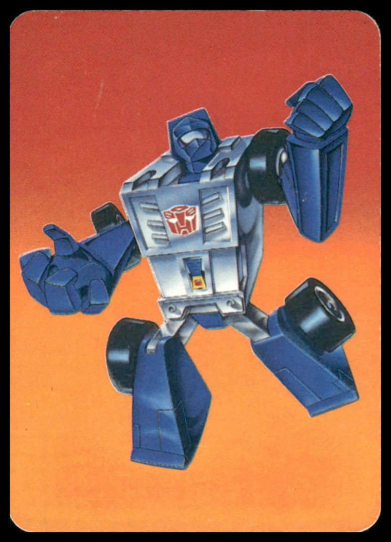 Beachcomber 1985 Hasbro Transformers #32 Series 1 Action Card EX-NM