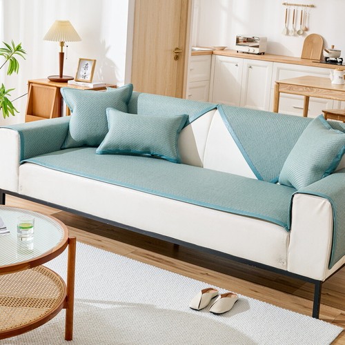 Rattan Sofa Mat Summer Non Slip Breathable Cover Pad - Picture 11 of 12