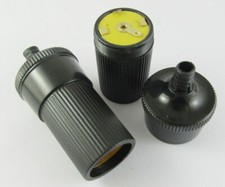 5pcs Car Plastic Power Cigarette Lighter Jack Female Socket Cable soldering YH15