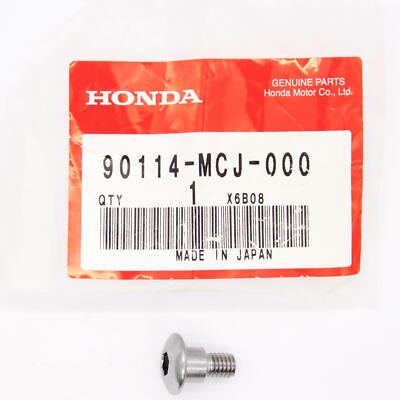 Honda Screw Part Number - 90114-MCJ-000 | eBay