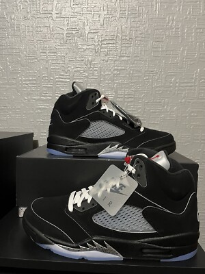 air jordan 5 retro black metallic