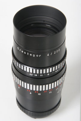 Meyer Gorlitz Orestegor 200mm f4 lens - Exakta Mount