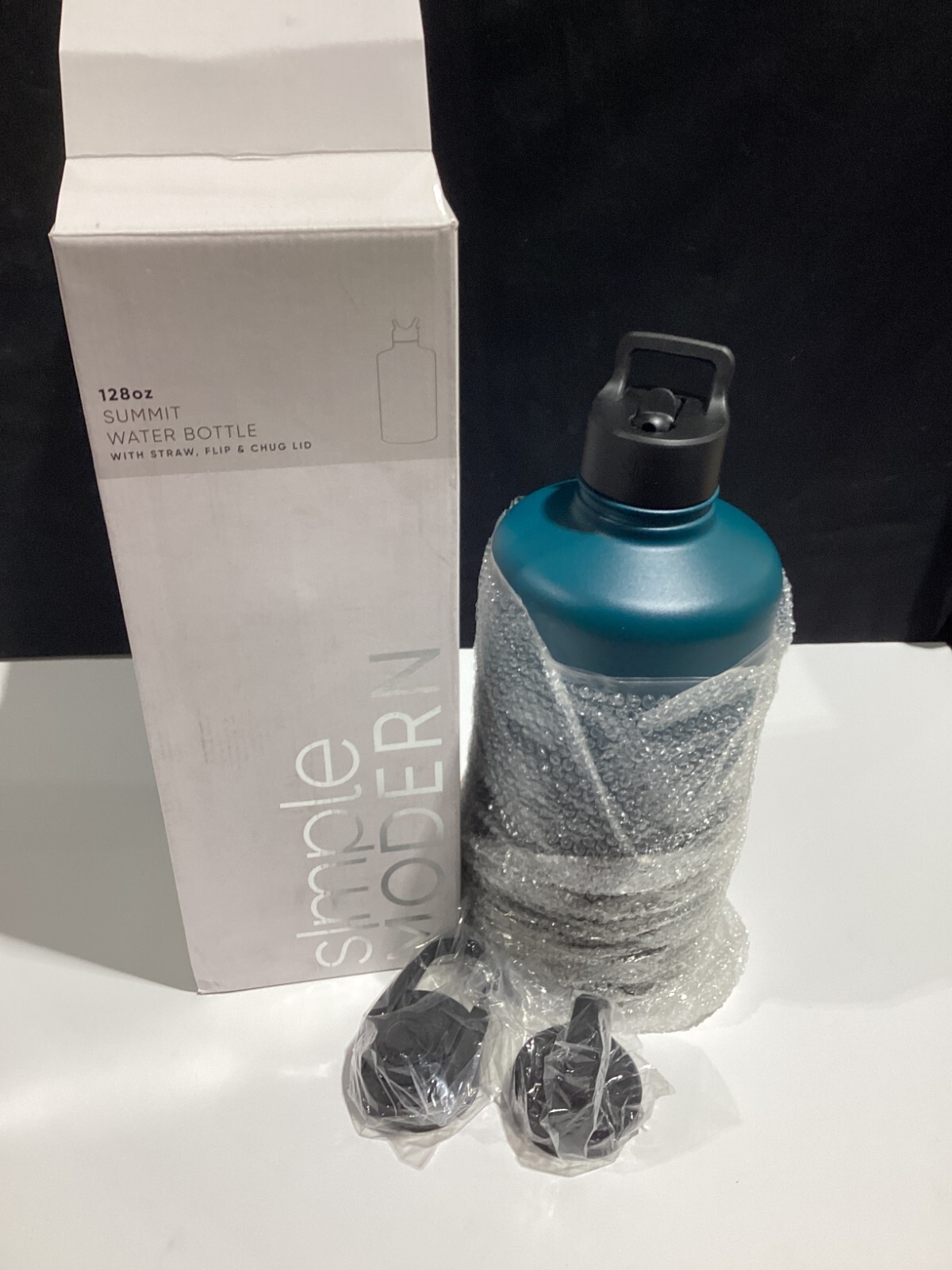 Simple Modern, 128 oz. Summit Water Bottle, with straw Moonlight