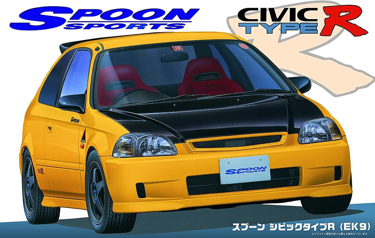 フジミ 1/24 HONDA CIVIC EK9 完成品 Amazon.com: Fujimi ID-15 Civic Type R (EK9) Early Model 1/24