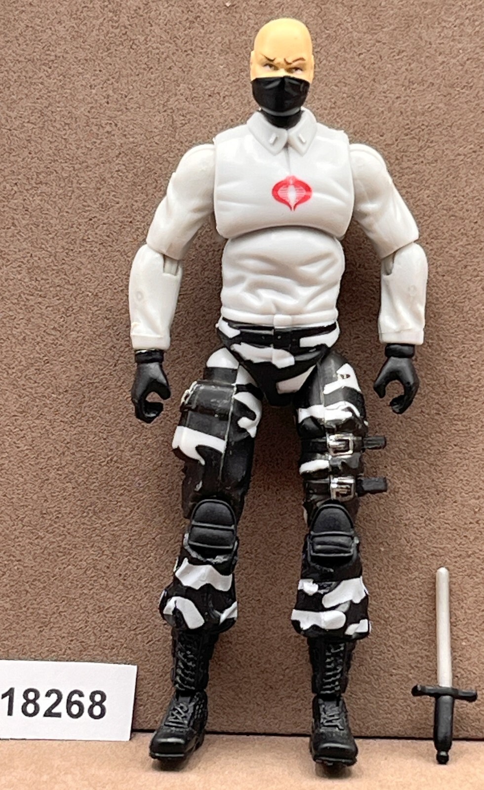 G.I. Joe 2008 COBRA DRIVER (V1) Cobra Infantry Trooper 3.75 inch Figure