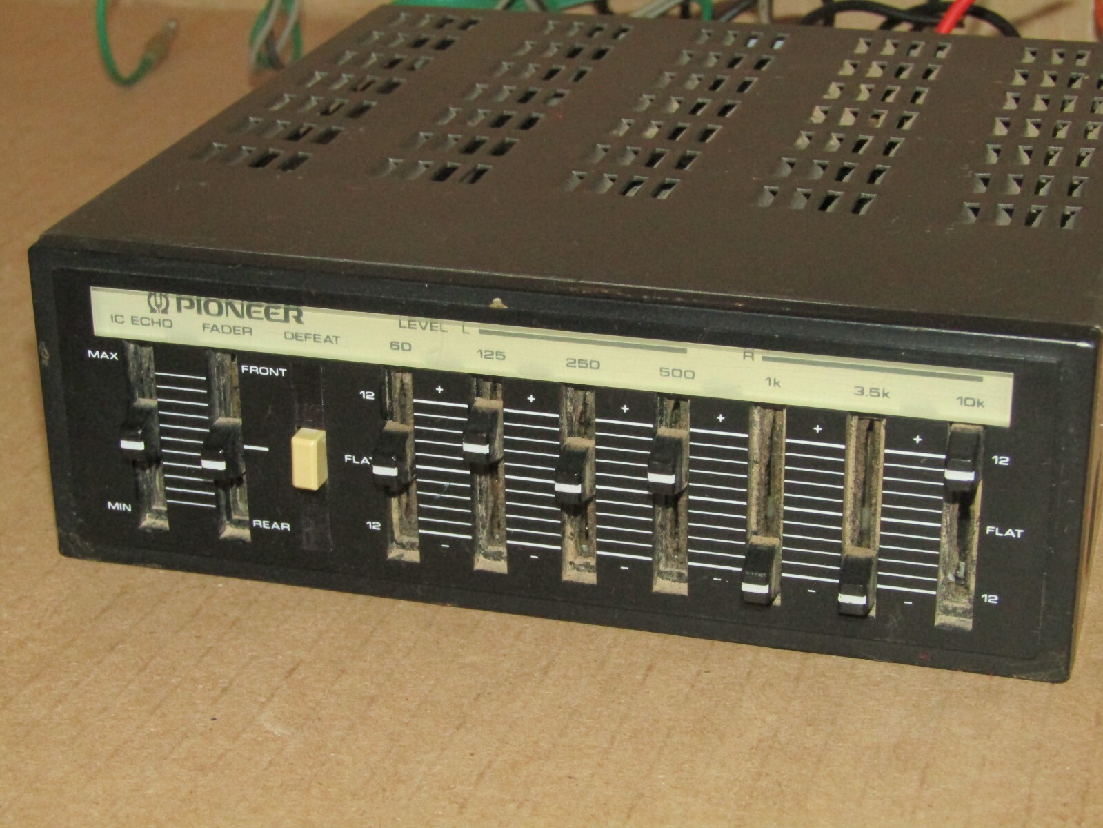 PIONEER BP 720 Car Stereo Graphic Equalizer Booster old school eBay