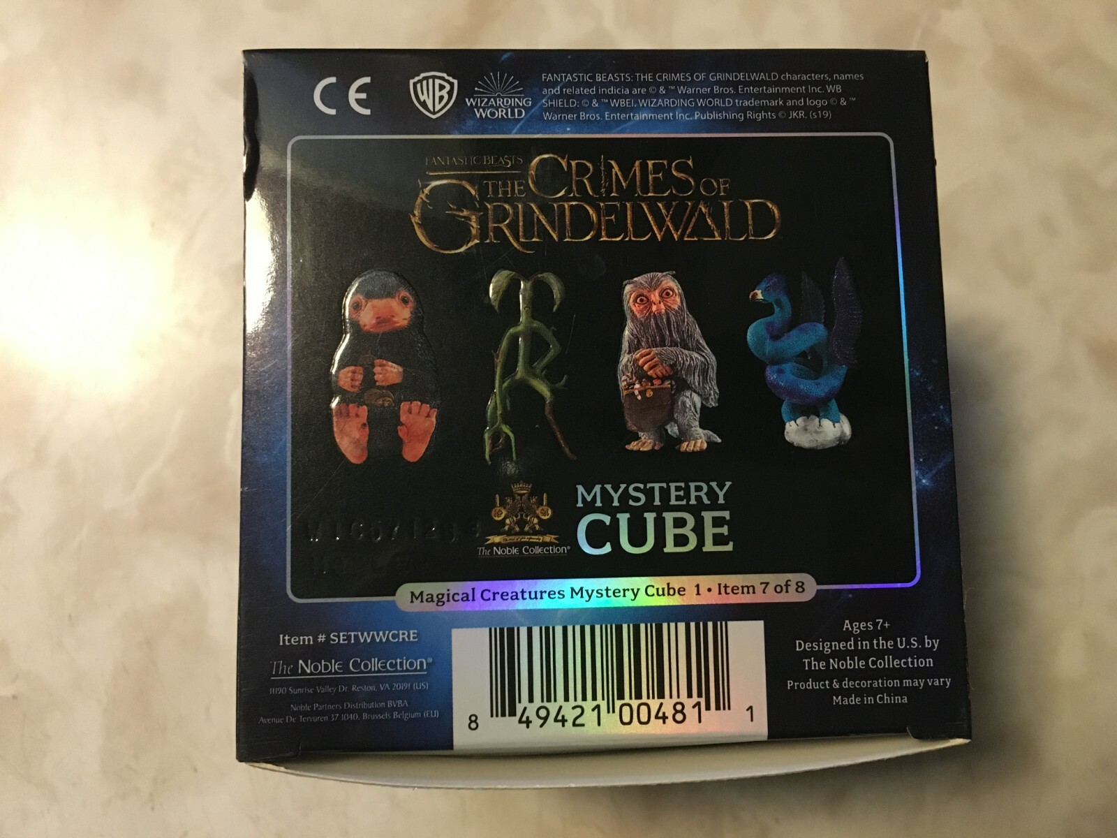 Fantasy Beasts The Crimes Of Grindelwald Magical Creatures Mystery Cube