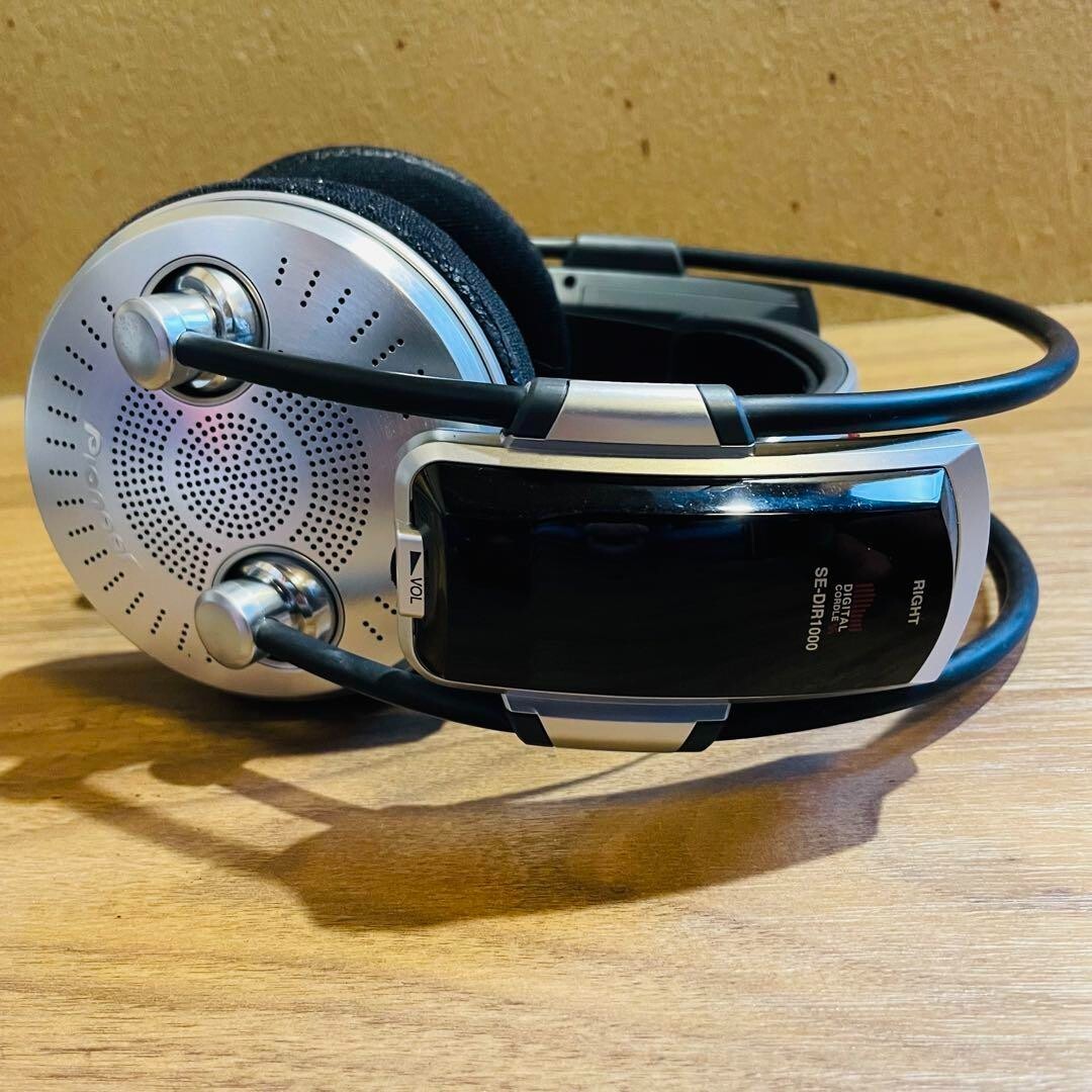 Pioneer デジタル コードレス サラウンド ヘッドホンSE-DIR1000 Pioneer SE-DIR1000 Digital Cordless Surround Headphones | eBay