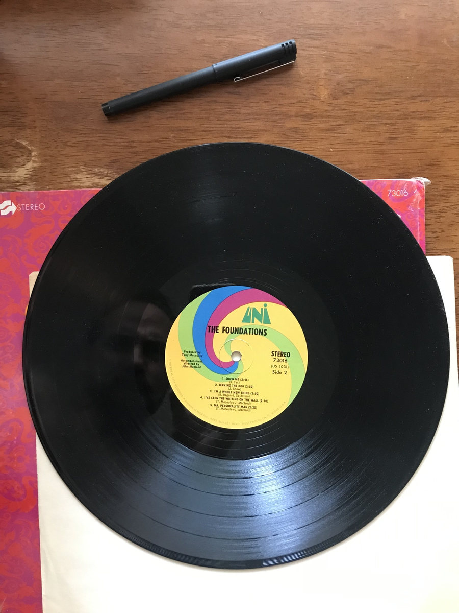 FOUNDATIONS: “BABY, NOW THAT I'VE FOUND YOU” (1968) UNI CATALOG