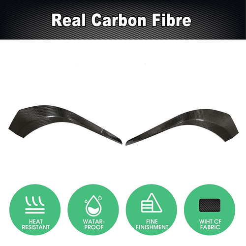 2x Carbon Canards Splitter Flaps Front Spoiler für Mercedes C217 S500 S550 Coupe - Picture 6 of 11