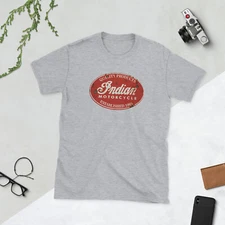 Indian Motorcycles Vintage Advertising T-Shirt