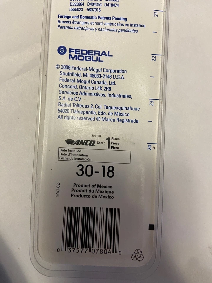 Limpiaparabrisas Anco 30-18 Foto 3 de 4